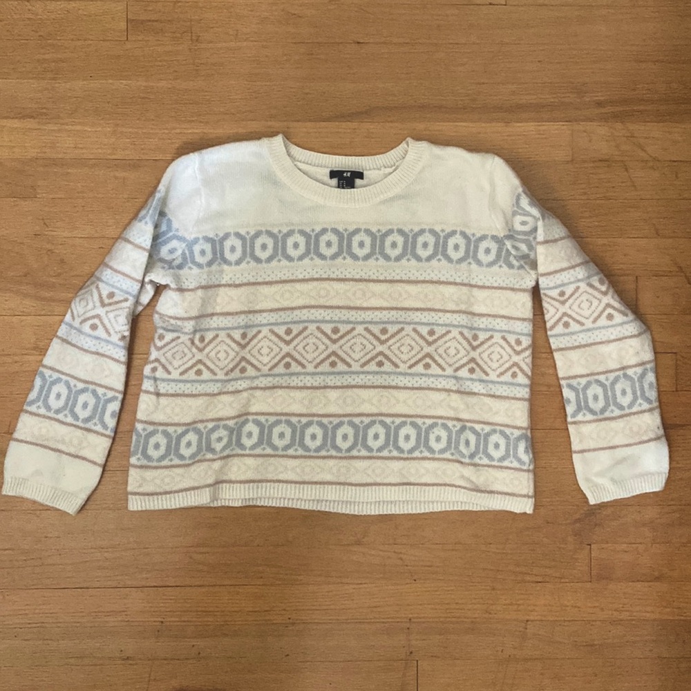 H&M Patterned Sweater